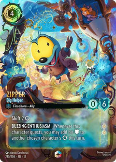 Zipper, Big Helper (0235) - Satin Holographic Foil