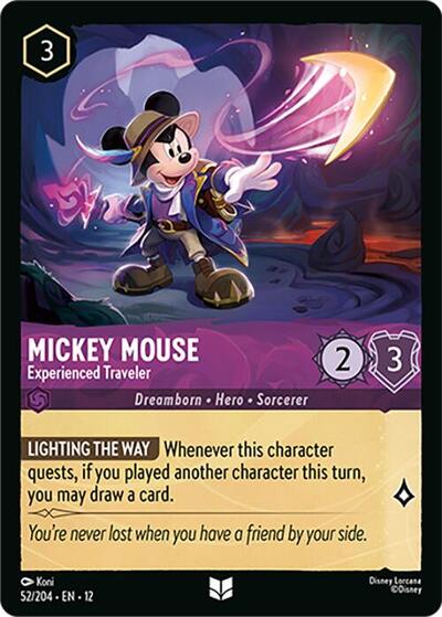 Mickey Mouse, Experienced Traveler (0052)
