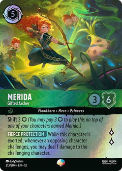 Merida, Gifted Archer (0213) - Rainbow Foil