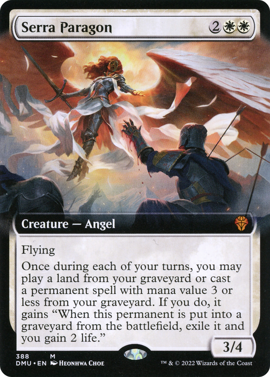 Serra Paragon (388) (Extended Art) - Foil