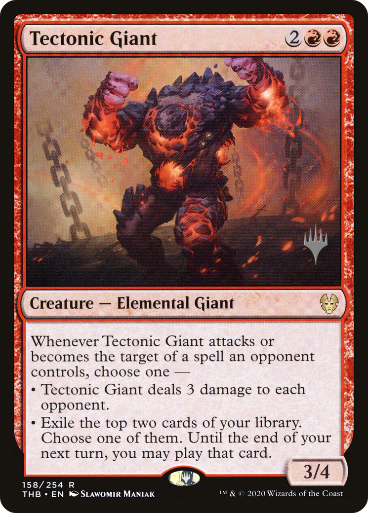 Tectonic Giant (158) (Promo Pack)