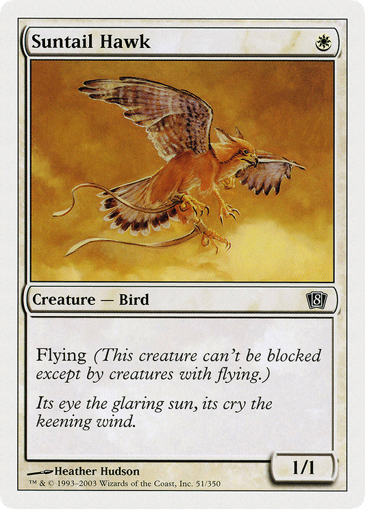 Suntail Hawk (8th Edition) (Oversized) (Box Topper Promo) (O8TH)