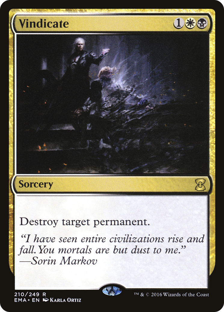 Vindicate - Foil