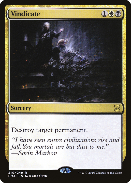 Vindicate - Foil