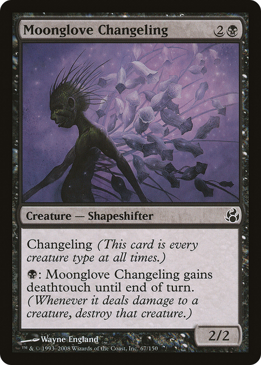 Moonglove Changeling - Foil