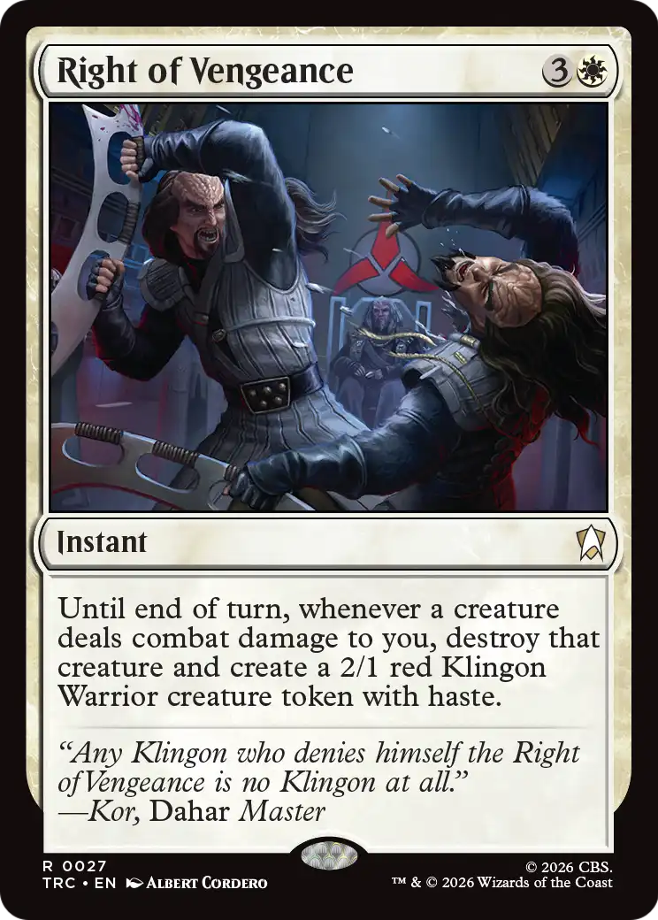 Right of Vengeance (TRC)