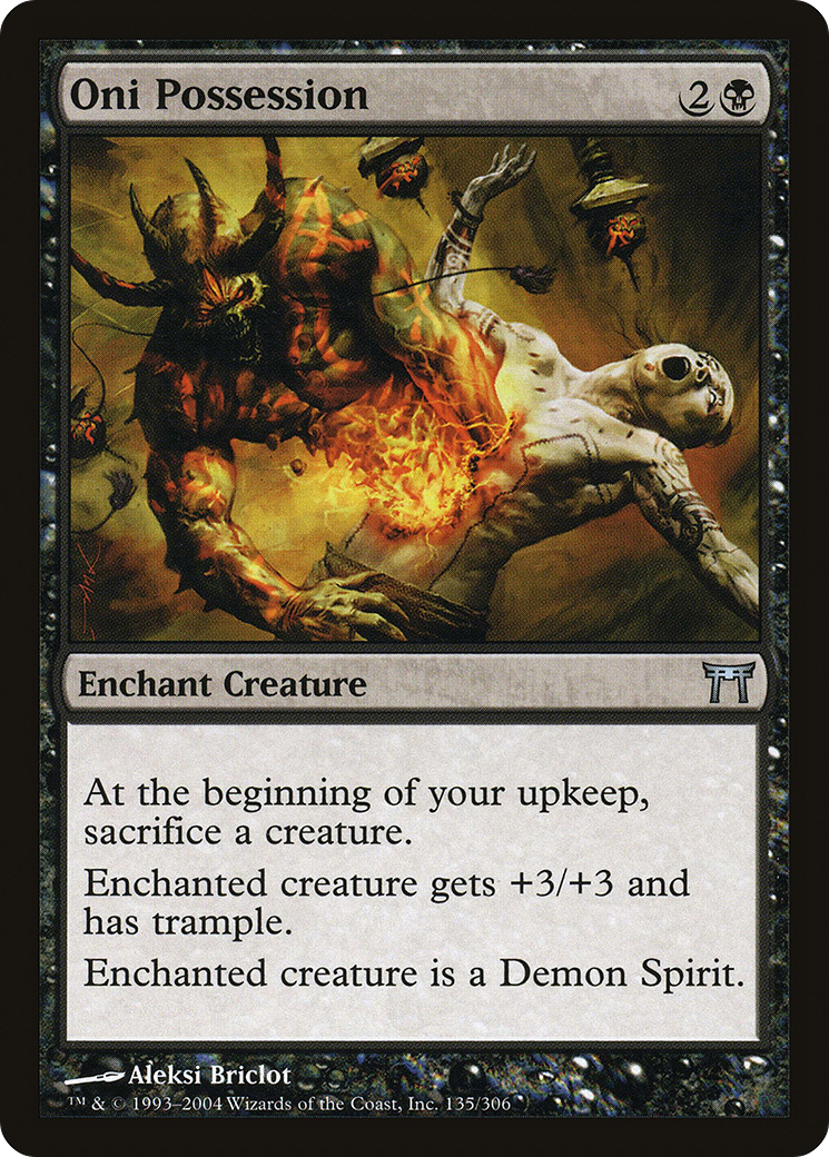 Oni Possession - Foil