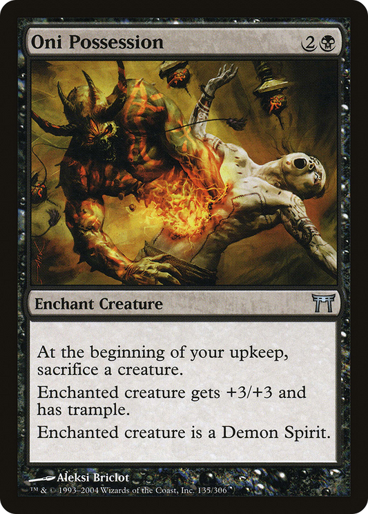 Oni Possession - Foil