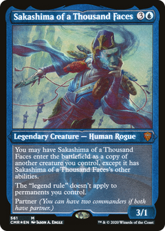Sakashima of a Thousand Faces - Foil Etched