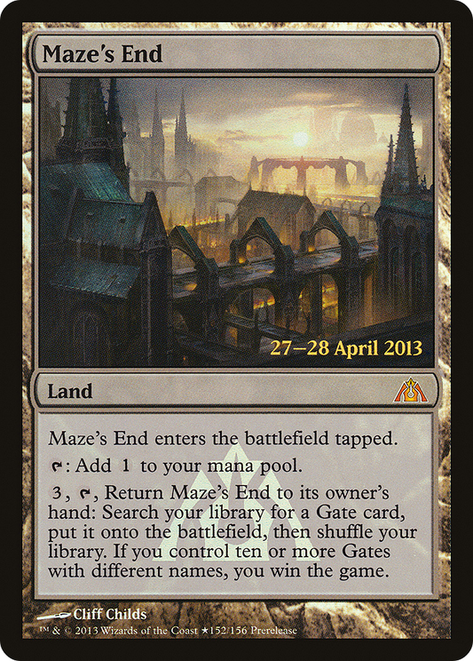 Maze's End (152) (Prerelease) - Foil