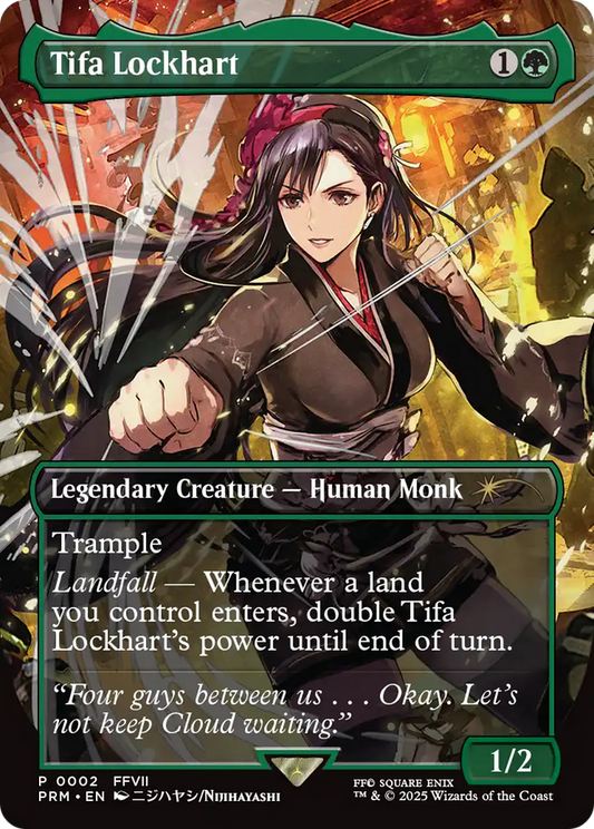 Tifa Lockhart (0002) (Borderless) - Foil