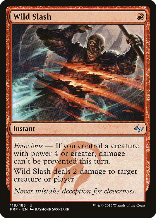 Wild Slash - Foil