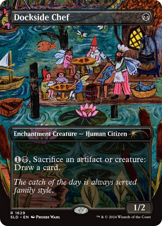 Dockside Chef (1629) (Borderless)