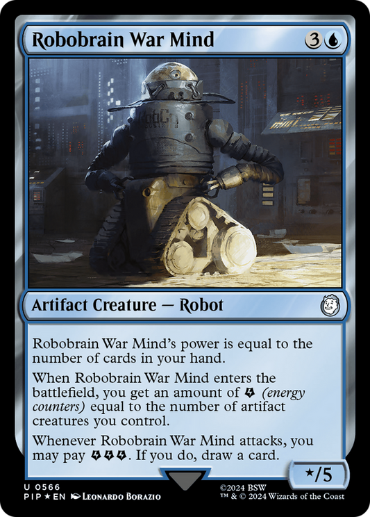 Robobrain War Mind (0566) - Surge Foil