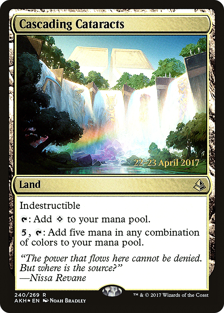 Cascading Cataracts (240) (Prerelease) - Foil