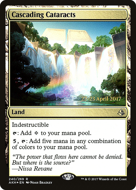Cascading Cataracts (240) (Prerelease) - Foil