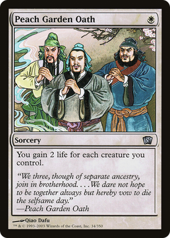 Peach Garden Oath - Foil