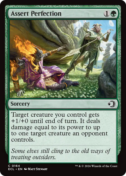 Assert Perfection (0164) (ECL) - Foil