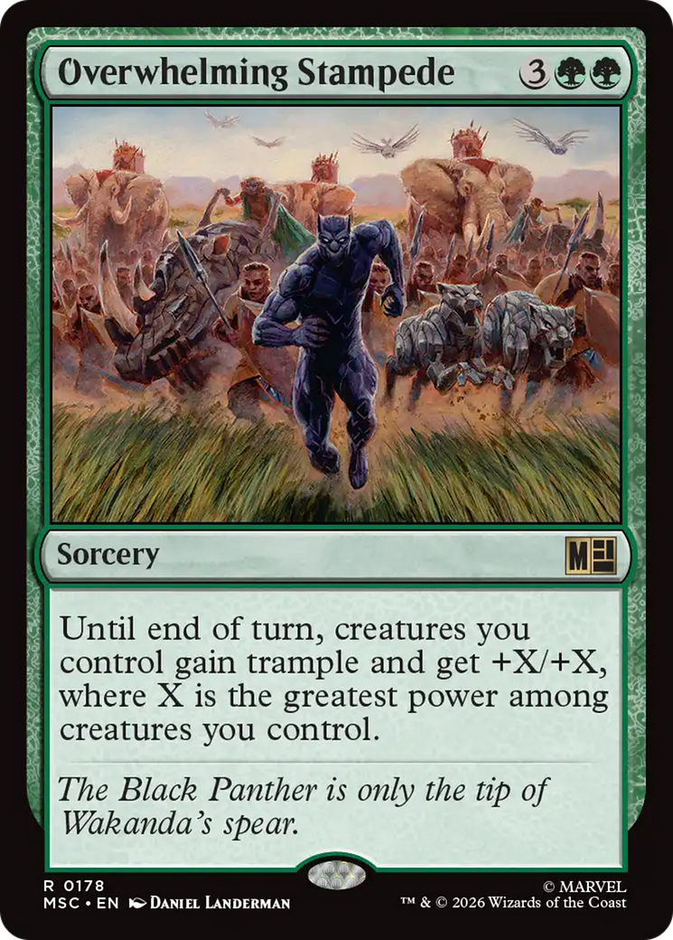 Overwhelming Stampede (MSC) - Surge Foil