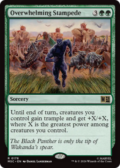 Overwhelming Stampede (MSC) - Surge Foil