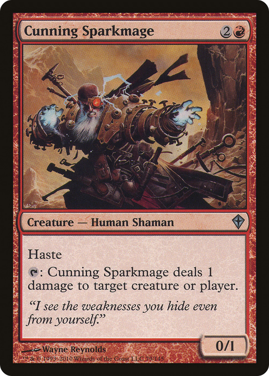 Cunning Sparkmage - Foil