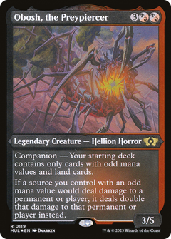 Obosh, the Preypiercer (0119) - Foil Etched