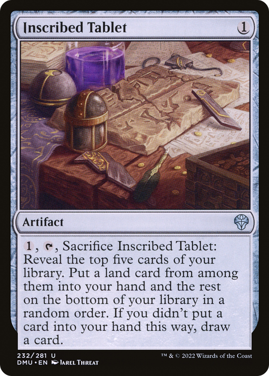 Inscribed Tablet - Foil