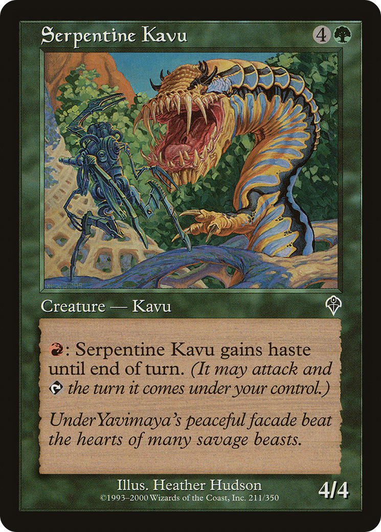 Serpentine Kavu - Foil