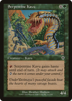 Serpentine Kavu - Foil