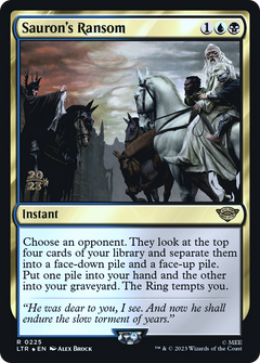 Sauron's Ransom (0225) (Prerelease) - Foil