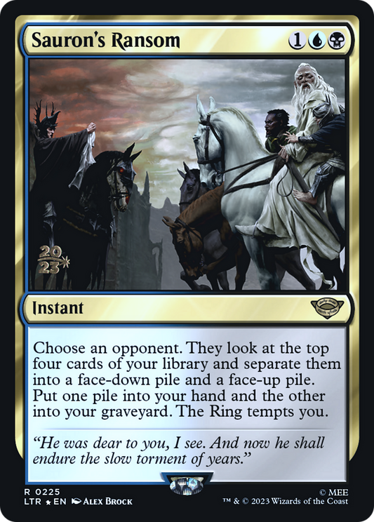 Sauron's Ransom (0225) (Prerelease) - Foil
