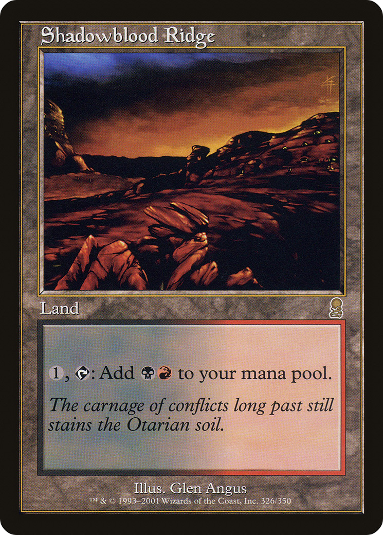 Shadowblood Ridge - Foil