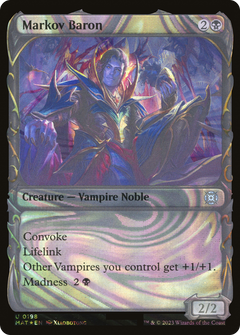 Markov Baron (0198) (Showcase) - Halo Foil