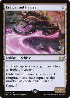 Unlicensed Hearse (246) (Promo Pack)