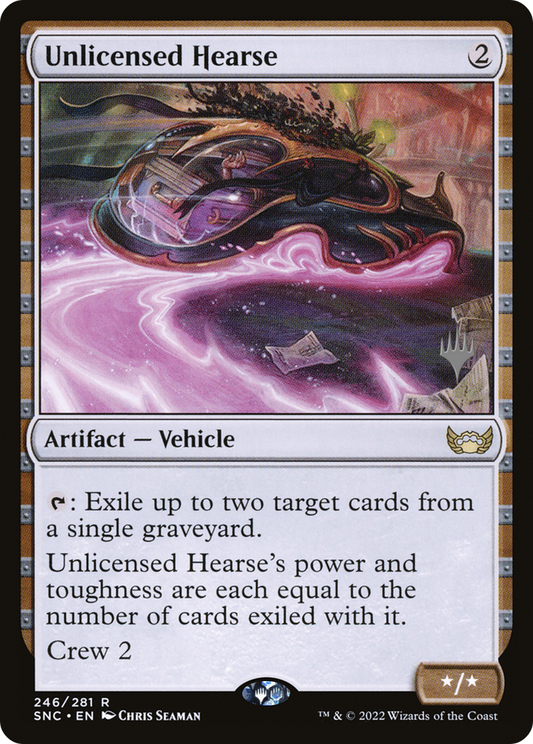 Unlicensed Hearse (246) (Promo Pack)