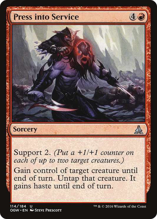 Press into Service - Foil