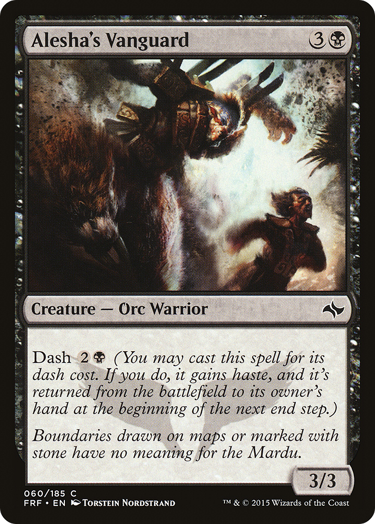 Alesha's Vanguard - Foil