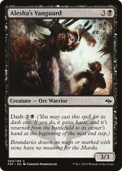 Alesha's Vanguard - Foil