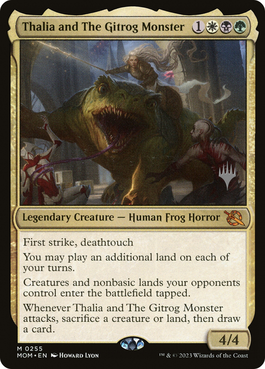 Thalia and The Gitrog Monster (0255) (Promo Pack) - Foil