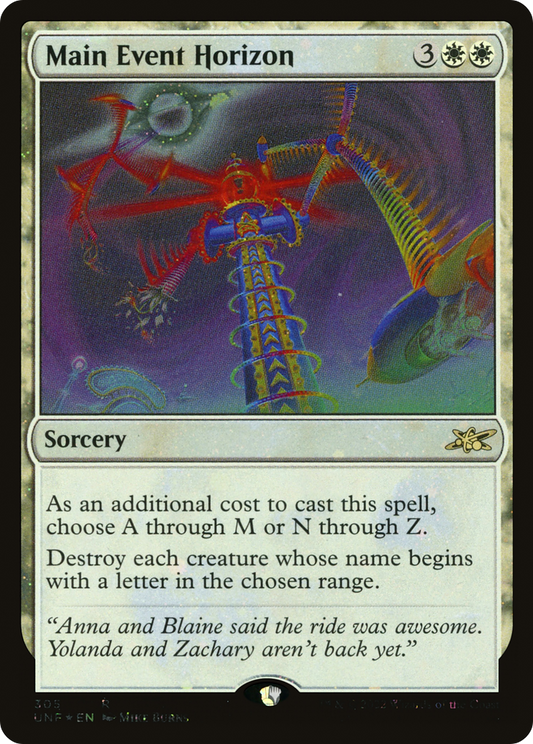 Main Event Horizon (305) - Galaxy Foil