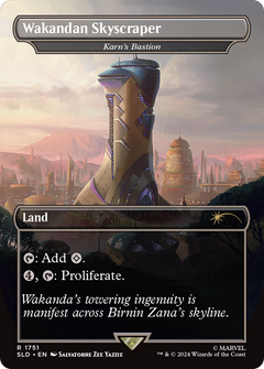 Wakandan Skyscraper [Karn's Bastion] (1751) (Borderless)