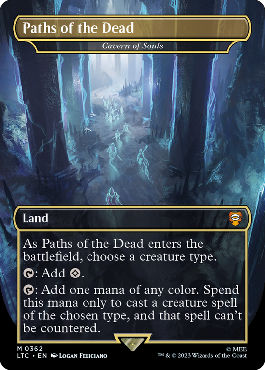 Paths of the Dead [Cavern of Souls] (0362) (Borderless) - Foil