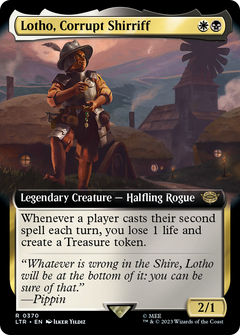 Lotho, Corrupt Shirriff (0370) (Extended Art)