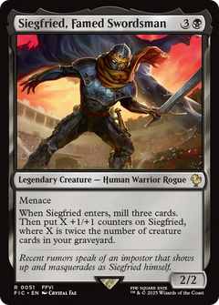 Siegfried, Famed Swordsman - Surge Foil