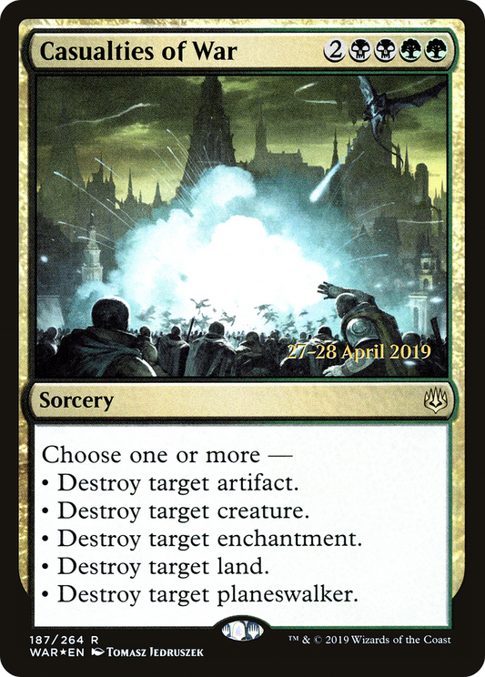 Casualties of War (187) (Prerelease) - Foil