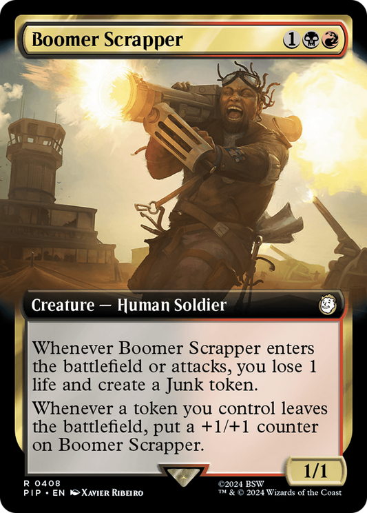 Boomer Scrapper (0408) (Extended Art) - Foil