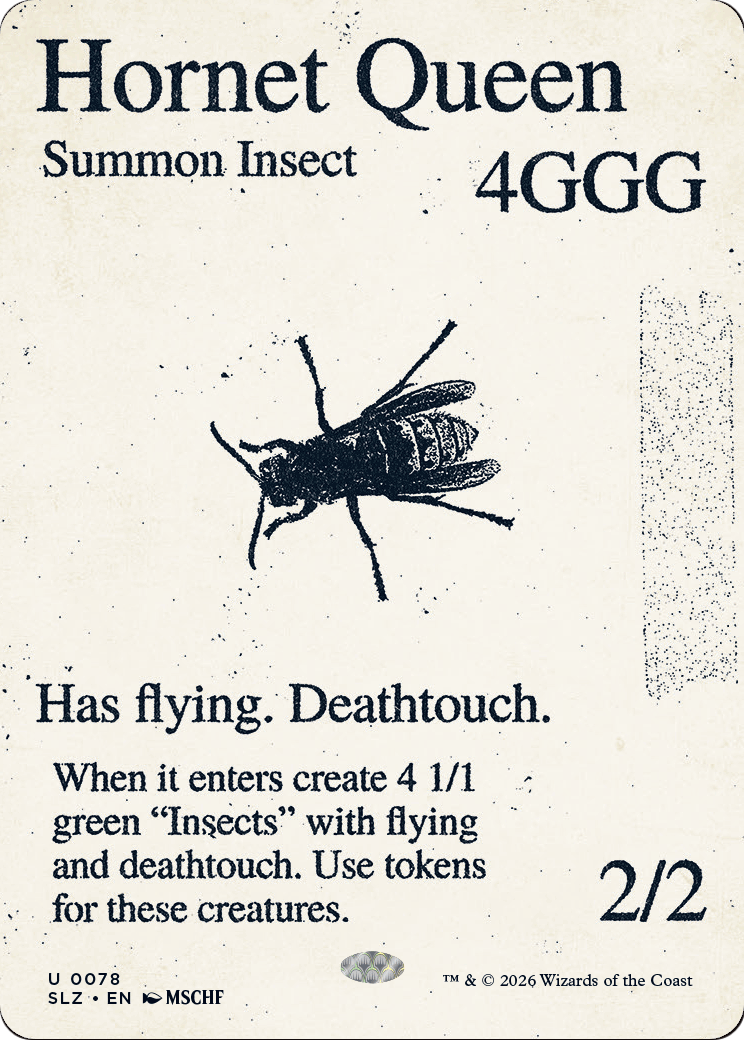 Hornet Queen (0078) (Showcase) (SLZ)