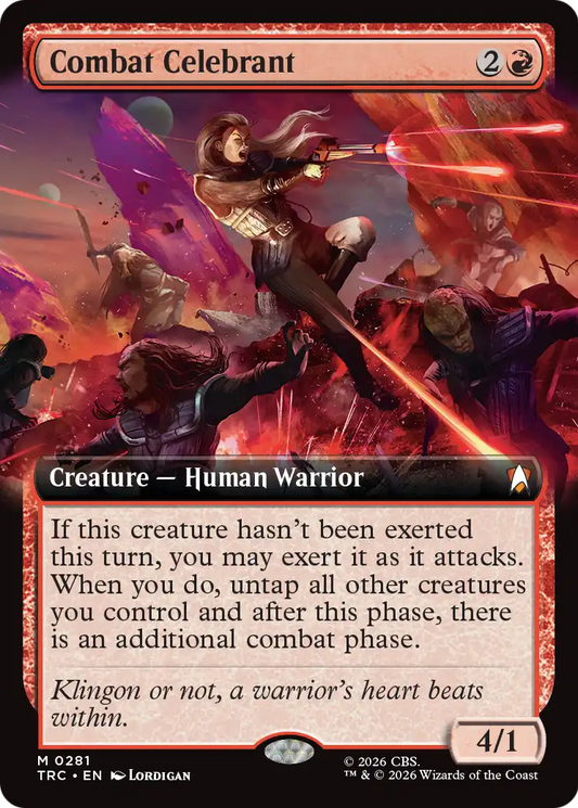 Combat Celebrant (0281) (Extended Art) (TRC)