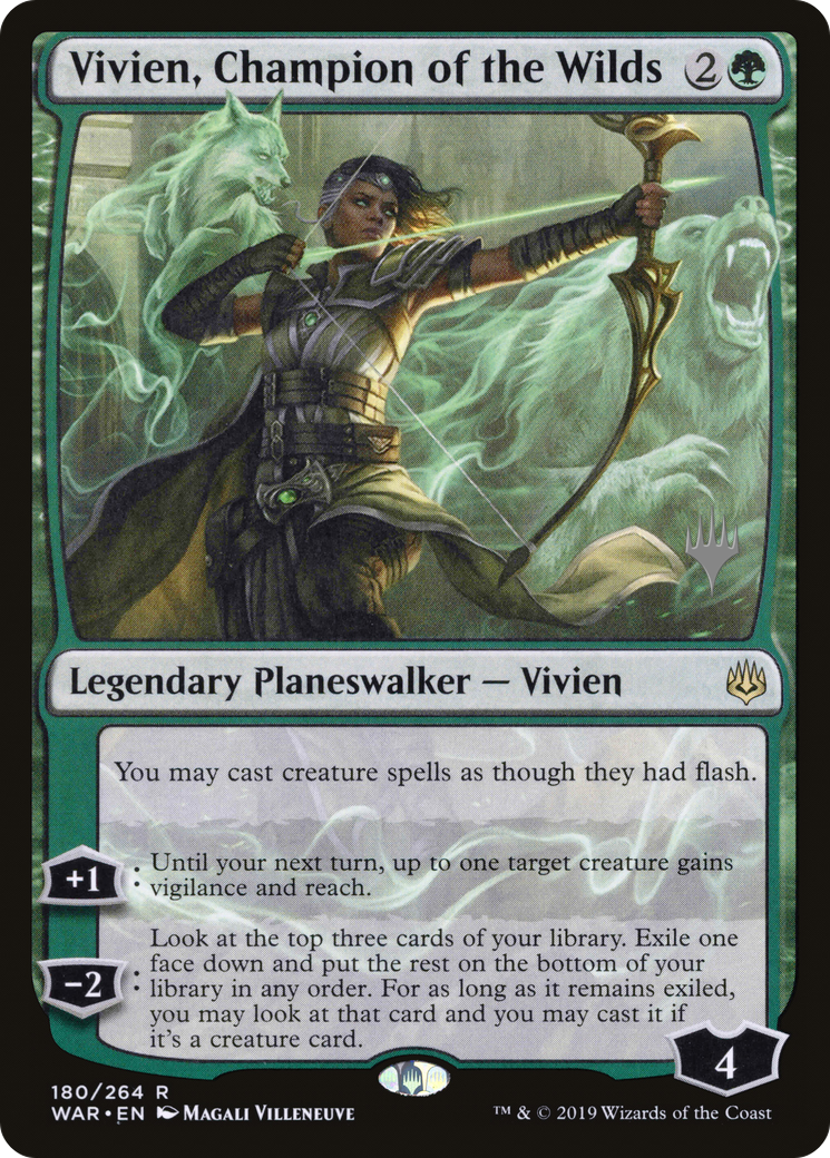 Vivien, Champion of the Wilds (180) (Promo Pack)