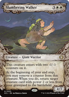 Slumbering Walker (0302) (Fable Frame) (ECL) - Foil